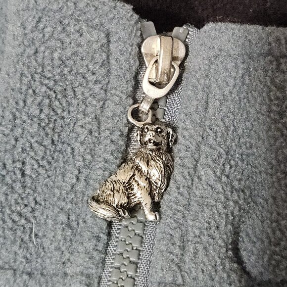 Danbury Mint Labrador Retriever Embroidered Women's  Fleece Jacket Size Xl - Picture 6 of 10